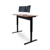 Luxor Pneumatic Adjustable-Height Standing Desk Image 1
