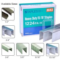Max Staples For The HD-12N Series and HD-12F - 1000pk image 1