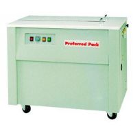 Preferred Pack PC-101/SP-1 Semi-Automatic Table Top Strapping Machine with Closed Cabinet Image 1