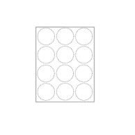 Print Your Own 2.25" 12-Up Button Blanks - 100 Sheets Image 1