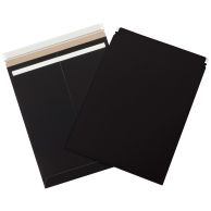 17" x 21" Black Self-Seal Stayflats Plus® Mailers - 100pk