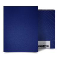 Par Blue 16mil Sand Poly Binding Covers Image 1