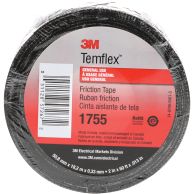 Black 3M™ 1755 Cotton Friction Tapes