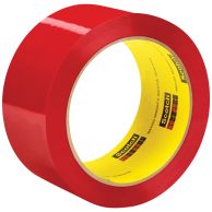 Red 3M™ 373 Carton Sealing Tapes