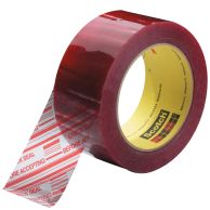 Clear 3M™ 3779 Pre-Printed Carton Sealing Tapes
