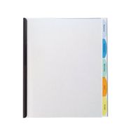 GBC Impact Clear View-Tab Report Cover with Multicolor Tabs - W55766 Image 1