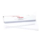 A box containing 3/16" Clear Plastic Binding Combs with a few combs displayed in front.