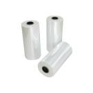 Three rolls of 3mil 500' Clear Vacuum Tubing, designed for vacuum sealing applications, featuring a durable, transparent material wound on black plastic cores.
