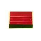 5" Squeegee with felt edge for applying window clings and decals.