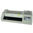 Akiles Pro-Lam Photo Six Roller 13" Pouch Laminator featuring a digital display and six-roller system for professional-quality lamination.