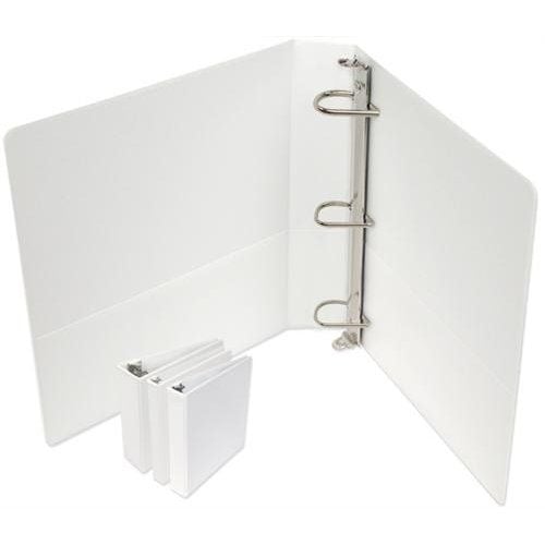 Buy 1 Standard White D-Ring Clear Overlay View Binders - 1pk (SDRCV100WH)