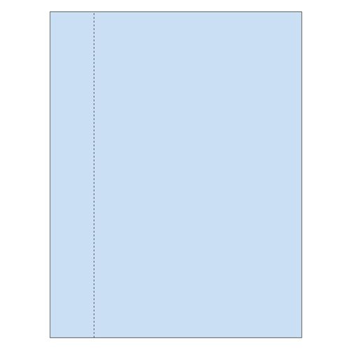 Buy 8.5 x 11 Cardstock Single Vertical Perforated 1.5 from left - 250  Sheets (ZAPBF1174-67VB)