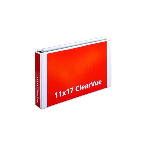 Buy Cardinal White 11 x 17 Tabloid ClearVue Slant-D Ring Binders