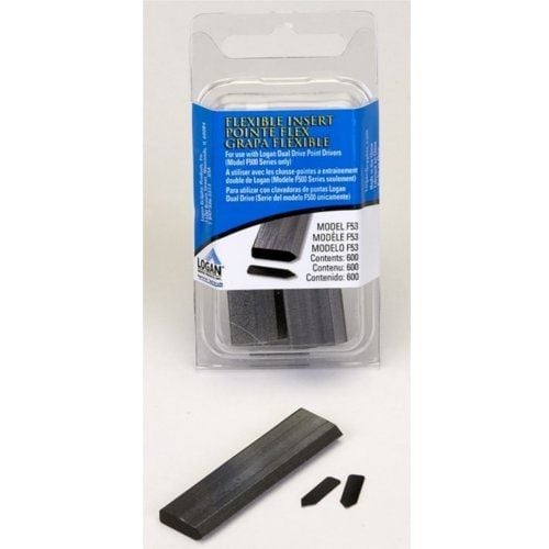 Flexipoint - 15mm (9/16 inch) Flexible Inserts Refill Pack - Compatible with Dual Drive Point Driver (Pack of 750)