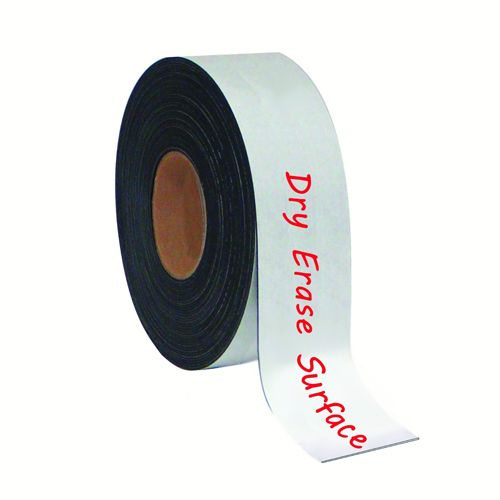Buy MasterVision 2x50' White Magnetic Dry-Erase Tape Roll (FM2118)