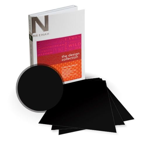 Buy PLIKE Black Plastic Like Soft Touch 11 x 17 Card Stock - 4 Sheets  (NPCBK534E)