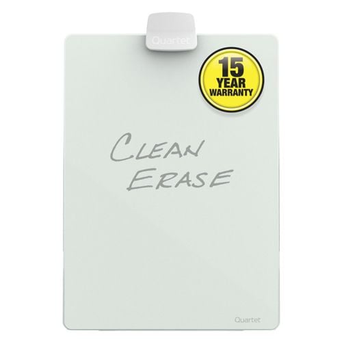 Buy Quartet 9 x 11 White Glass Frameless Dry-Erase Desktop Easel - GDE119  (QRT-GDE119)