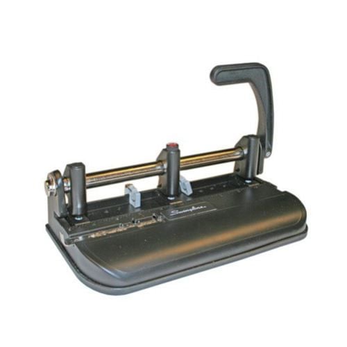 Swingline® Comfort Handle 2-Hole Punch, 50% Easier, 1/4 Hole Size, 28  Sheets