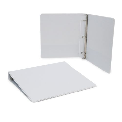 Buy Premium White Round Ring Clear View Binders