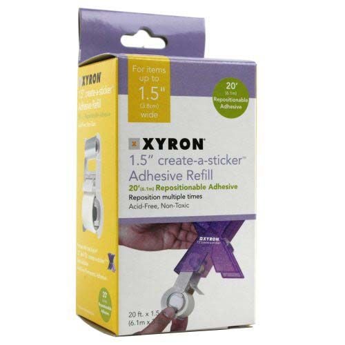 Buy Xyron Create-A-Sticker 150 Repositionable Refill Cartridge - AT156-20  (AT156-20)