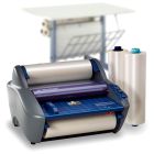 GBC Ultima 35 EzLoad Roll Laminator Starter Kit with 2 Rolls of Film and Optional Work Station