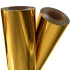 Gold Metallic 12" x 500' Laminating / Toner Fusing Foil - 2 Rolls