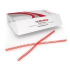 Neon Red 4:1 Pitch Spiral Binding Coil - 100pk Image 1