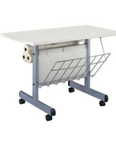 Laminating Workstation with Metal racks and Heavy Duty Wheel Casters