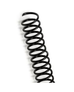 4:1 Pitch Black Plastic Coil Spiral Binding Spines