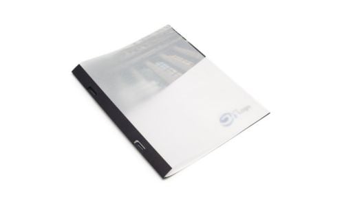 COVERBIND Clear Linen Wrap-Around Thermal Covers