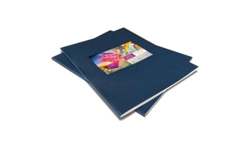 COVERBIND Clear Linen Wrap-Around Thermal Covers