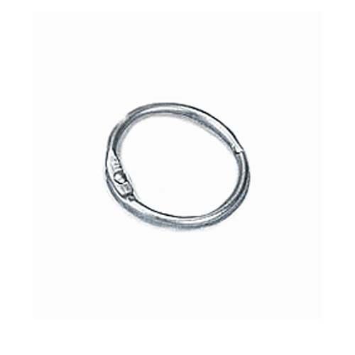 1-1/4 Inch Metal Loose Leaf Rings - 100pk Image 1