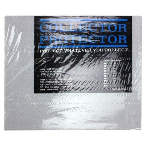 16 Inch x 20 Inch Print Protector Display Sleeve - 25pk Image 1