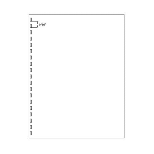 20lb Pre Punched GBC Style 19 Hole 8.5" X 11" Paper - Case Image 1