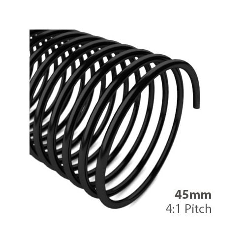 45mm 4:1 Pitch Spiral Binding Coil
