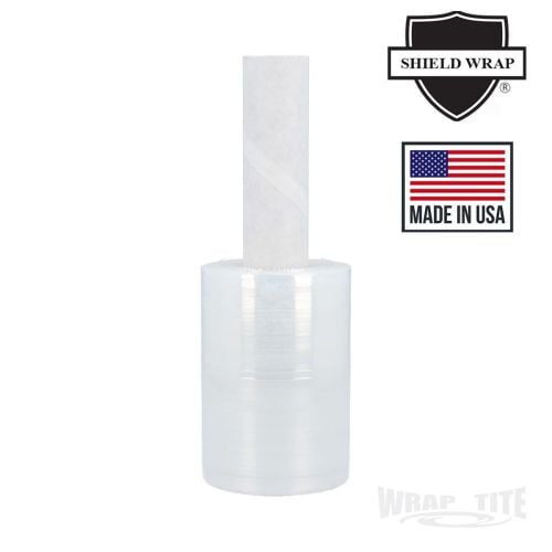 Wrap-Tite 80 Gauge 5" x 1000' Stretch Wrap Film (Extended Core) - 15 Rolls  Image 1
