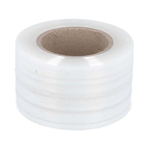 Wrap-Tite 45 Gauge 3" x 1000' Cast Narrow-Width Banding Stretch Wrap Film (Stiff, Hi-Performance) - 18 Rolls Image 1