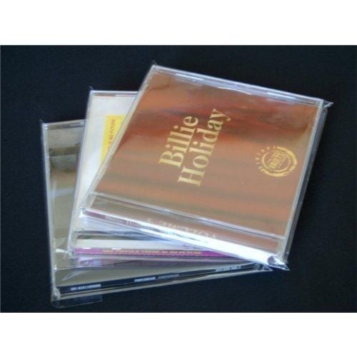 6.1" x 5.1" BOPP Clear Poly Lip-N-Tape Resealable Bags - 500pk Image 1