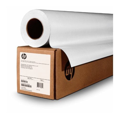 Image of a 24in x 100ft HP Removable Adhesive Fabric (3" Core) - 1 Roll, ideal for creating custom graphics and signage with easy application and repositioning.