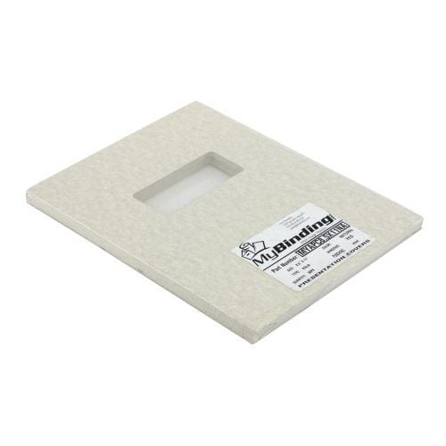 8.75" x 11.25" Astroparche Binding Covers With Windows - 50 Sets Image 1