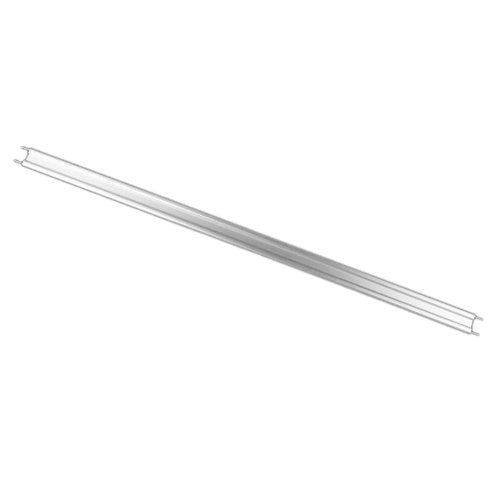 A 4-foot long silver rail for banner displays, known as a Banner Trak 4' Rail, designed for securely holding and displaying banners in commercial or retail environments.