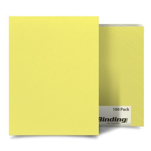 Bashful Banana 5.5 Inch x 8.5 Inch Card Stock Covers - 100pk Image 1