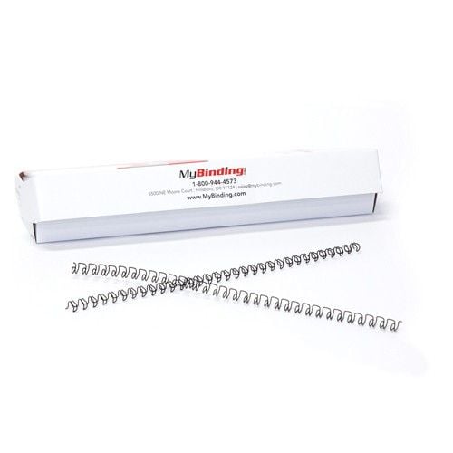 black-1-4-inch-3-1-pitch-twin-loop-wire---100pk-image-1