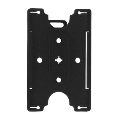 Black Convertible Card Holders with Rotating Clips - 50pk Image 1