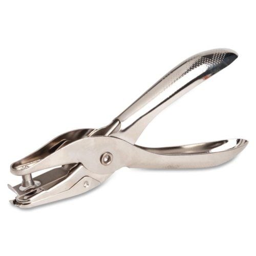 Buy Business Source Handheld Ticket/Paper 1-Hole Punch