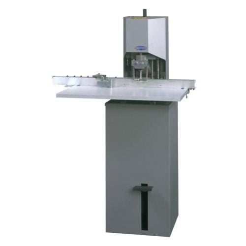 Challenge JF Single Spindle Paper Drill with a sturdy base and adjustable drilling platform for precise paper drilling tasks.