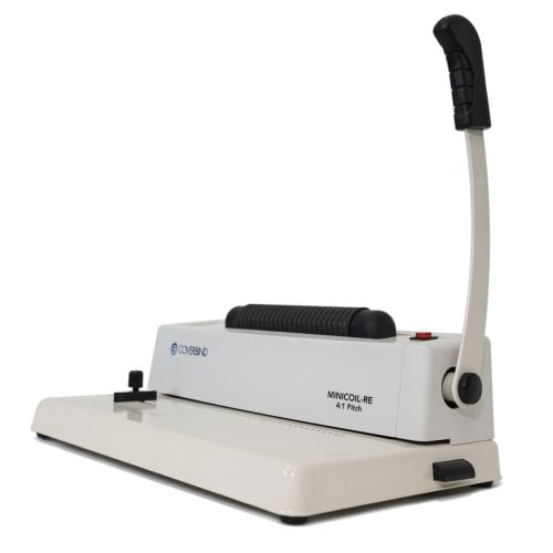 Coverbind MINICOIL Manual Coil Punch with Electric Inserter - Round Hole -  Clearance Sale