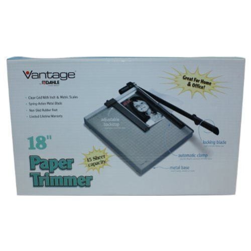 Heavy Duty Paper Cutter,17 Inch Guillotine Paper Cutter, One Replacement Blade For Free Cortadora De Papel 500 Sheets Papers, Paper Scrap Slicer Trimmer For Cardstock Cards Office Home School