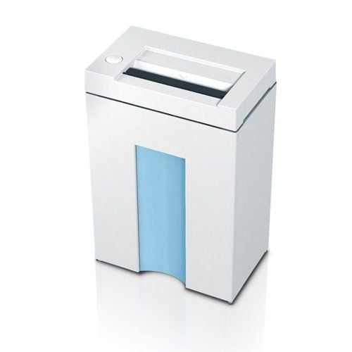 Compact and modern design of the Destroyit 2265 Deskside Level P-4 Cross-Cut Shredder, ideal for small office use.