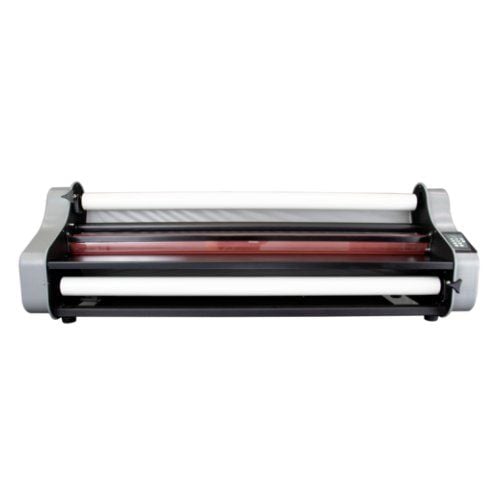 Front view of the Dry-Lam CL-40SD 40" Element Series Standard Roll Laminator with dual rollers.